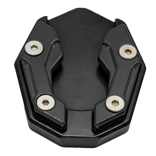 バイク用キックスタンドエクステンション サイド スクーター オートバイ キックスタンド エクステンダー フットサイドスタンド 延長パッド NMAX用 フットパッド サポートプレート アクセサリー