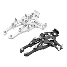 Black-Mechanical Claw Metal Robotic Arm Gripper Option Mg995 Sg5010 Robotics New 2025 High for Reliable Electronic Component, Precision, Stable Performance