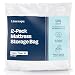 Linenspa Mattress Bag for Moving and Storage, Queen, White