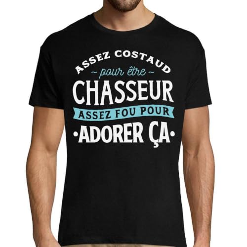 T-shirt homme chasse rigolo : le cadeau d'anniversaire idéal pour un papa chasseur