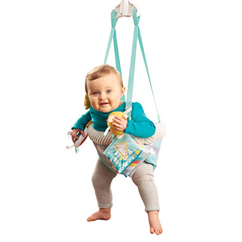 Evenflo Exersaucer Johnny Jumper Featuring Easy-to-Use Clamp Attachment for Quick and Tool-Free Set...