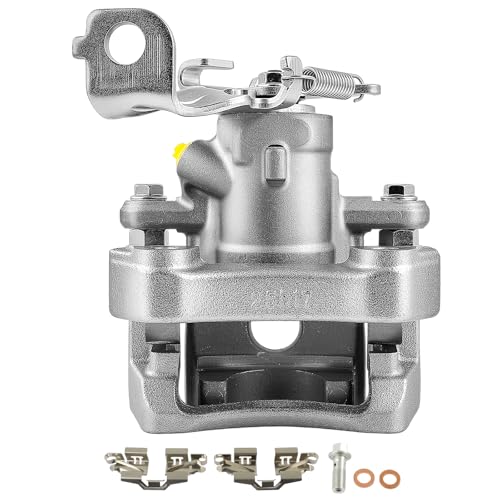 Image of SCITOO 19B6129 Rear Right Disc Brake Caliper w /Bracket For Pontiac For Vibe 2009-2010,For Toyota For Matrix 2009-2013,Single Piston