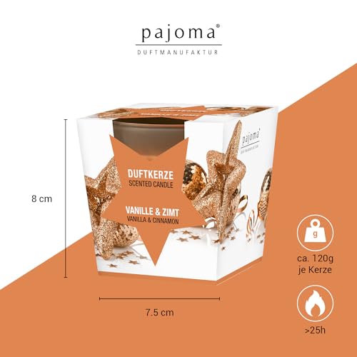 Pajoma Duftkerze Lemongras – 180 G Im Glas Mit Holzdeckel, Ca. 25 Stunden Brenndauer, Stark Duftend