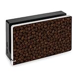 Funny Coffee Beans Pattern Faceplate Cover for Switch PC Hard Shell Anti Scratch Panel for Switch Dock