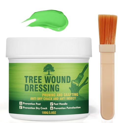 Tree Wound Sealer, Tree Pruning Sealer, Grafting, Pruning, and Wound Care for Damaged Trees, Used...