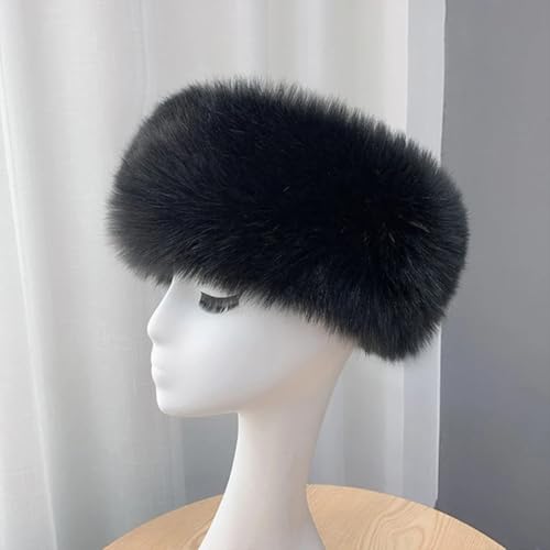 Gorro de esquí para invierno con forro de pelo sintético exterior 3