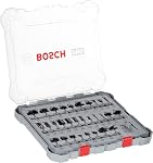 Bosch – Bosch 30x PRO Fräser- Set, gemischt, Schaft 6 mm, 30-tlg.