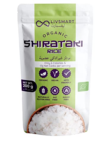 Livsmart Organic Shirataki (Konjac) Rice - Keto Rice