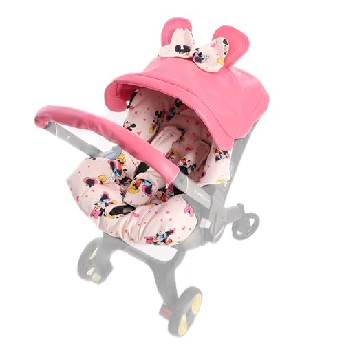 Image of Boss and Baby - Car Seat Stroller Accessories - Compatible with Doona - Includes Canopy, Seat Replacement, Handlebar Cover, Cover for Infant Insert, Shoulder & Crotch Pads