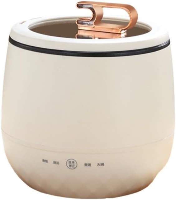 炊飯器 一人暮らし ミニ 多機能炊飯器一人用すいは 2合 ひとり暮らし用 おしゃれ 持ち運び便利 5時間保温 サポート 炊飯器 調理鍋 炊飯 (白)