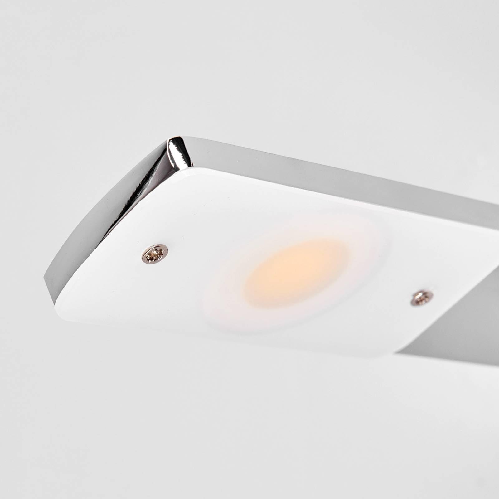 Lindby Faretto dimmerabile (Moderno) colore Argento, in Metallo ad es. Bagno Lampada da incasso plafoniera applique