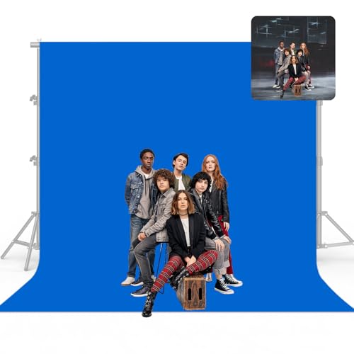 10x20Ft Blue Chromakey Backdrop for Photography