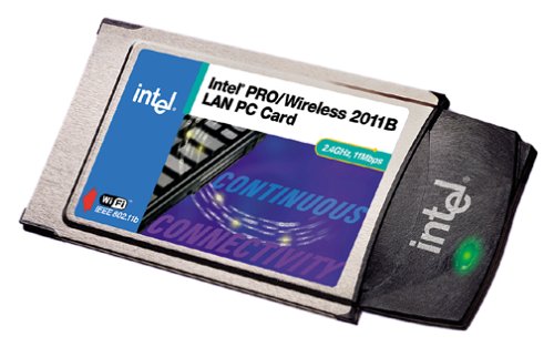 Intel Pro/Wireless 2011B LAN PC Card (versión Mundial) (WPC2011BWW)