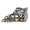 Open wiggen Sandalen Casual Strap Toe Mode Kruis Rits Dames Schoenen Dames Casual Schoenen Vrouwen Casual Schoenen
