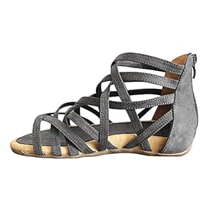 Open wiggen Sandalen Casual Strap Toe Mode Kruis Rits Dames Schoenen Dames Casual Schoenen Vrouwen Casual Schoenen