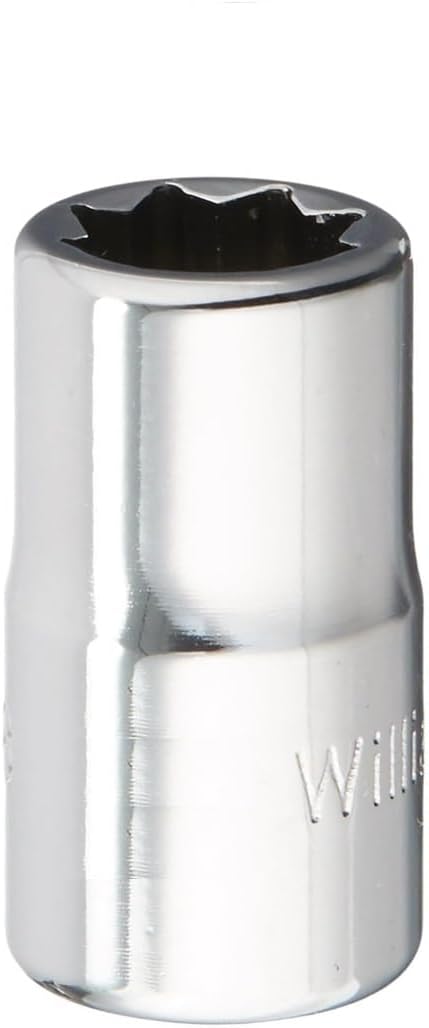 Williams M-810 5/16-Inch Shallow 8 Point Socket