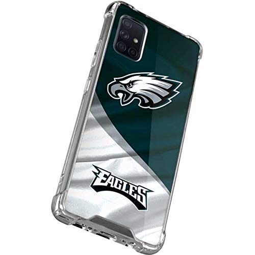 Skinit Clear Phone Case Compatible with Galaxy A51 5G - Officially Licensed NFL Philadelphia Eagles Design