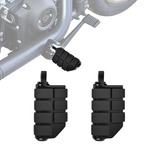 Repose-pieds pour moto en aluminium usiné de haute précision pour Softail et Dyna