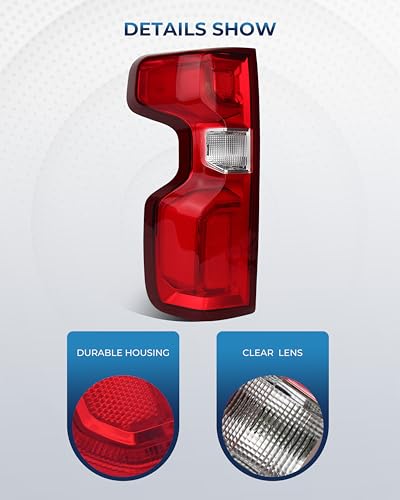 Image of LED Tail Lights For 2019-2026 Chevy Silverado Left GM2800311 84678149 | 2019-2026 Silverado 1500 RST /LT Trail Boss /LTZ /High Country /ZR2 2020-2023 Silverado 2500HD /3500HD High Country /LTZ