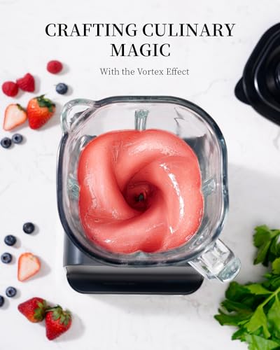 Professional-Smoothie-Blenders-1200W-Powerful-Blender-for-Shakes-and-Smoothies-Puree-Ice-CrushTouchscreen-for-7-Functions-9-Speeds-Plus-Pulse-52oz-Glass-Jar-Dark-Gray