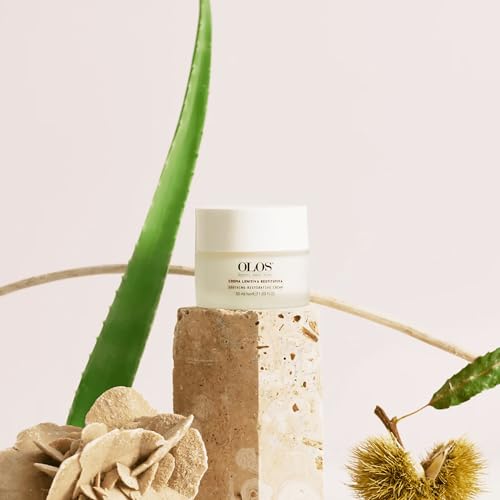 Olos Soothing Restorative Cream, 1.7 oz, Face Moisturizer, Face Lotion for Stress Signs and Redness, Face Cream with Aloe - Image 4