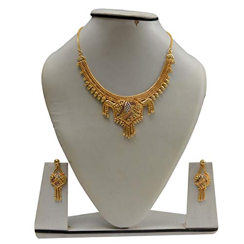 Elegant Necklace Set with Earrings