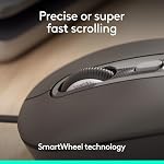 Souris Filaire Logitech Signature M520 L pour Entreprises, Souris Optique Filaire, USB-C Plug-and-Play, Windows/Mac/Chrome/PC/ordinateurs portables - Graphite