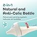 NUK Perfect Match Fast Flow Soft Silicone Nipple with Anti-Colic Vent, 2 Pack, BPA Free