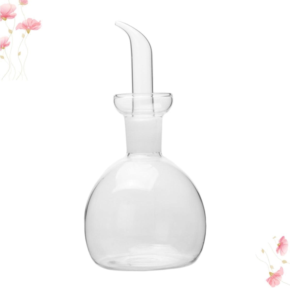 Uonlytech Glass Olive Oil Dispenser Bottle with Wide Mouth and Leakproof Seal Ergonomic Non-slip Frosted Grip Oil Jar for Kitchen Cooking Vinegar Soy Sauce Decanter