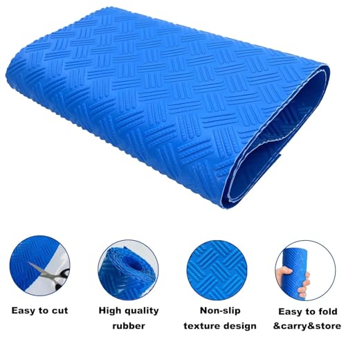 Miniatura 3 de Lysjoy Tapete Para Escalera De Piscina,90x23cm Alfombra Antideslizante Piscina, Protector Escalera Para Piscinas, Pool Ladder Mat Compatible Con Intex,Bestway Escalera A