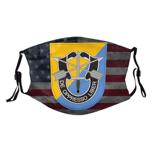 8th Special Forces Group Adult Dust Mask Adjustable Dust Face with 2 Filter1