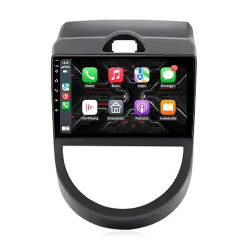 Radio 2 DIN para Kia Soul 2008-2011 con Carplay inalámbrico 4G+64G y cámara trasera