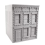 Apartment Building - Tabletop Terrain by Corvus Terrain Compatible with MCP 32mm