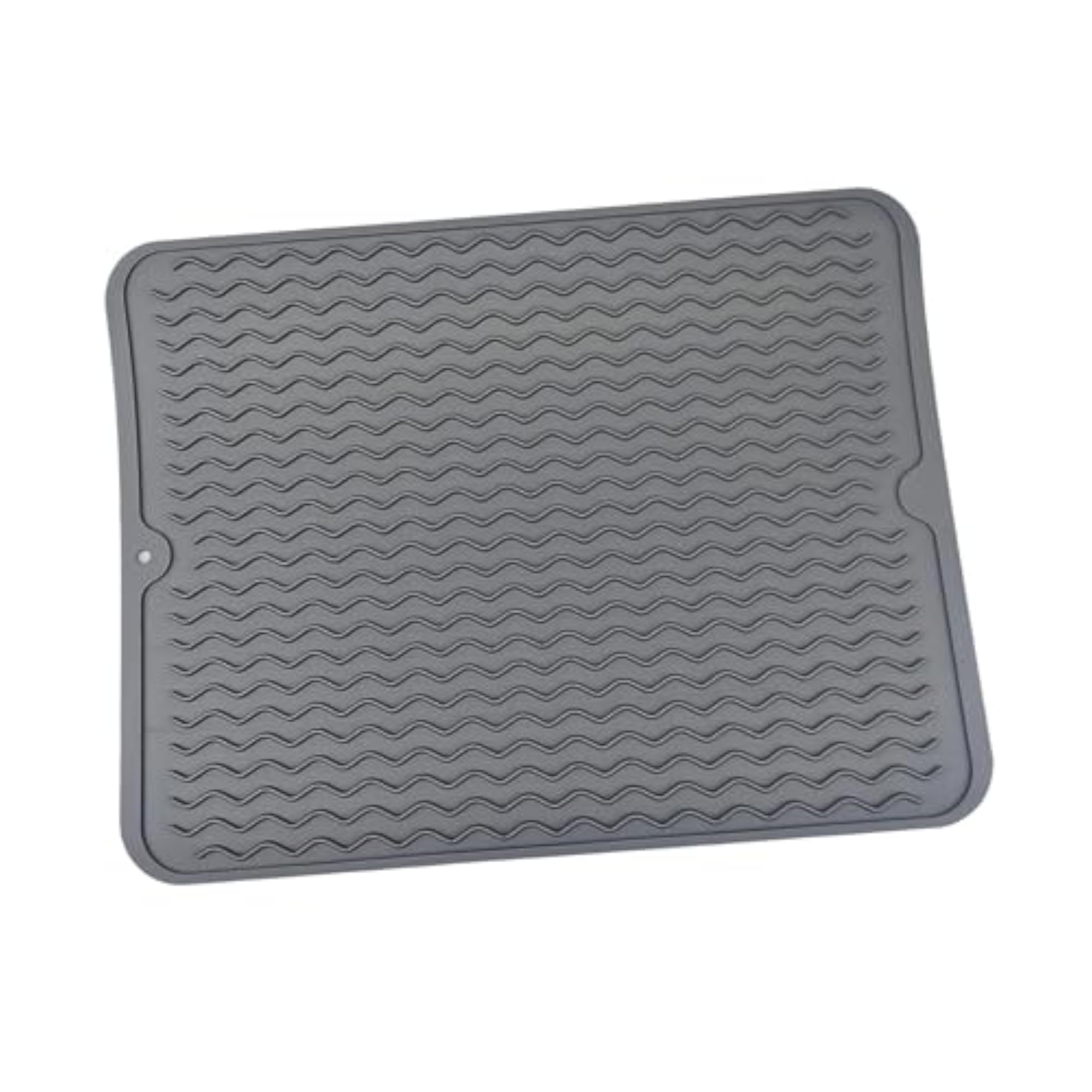 Dish Drying Mat for Kitchen, Dark Grey