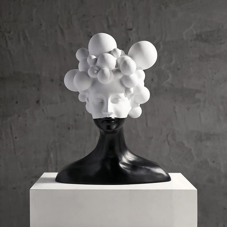 Operitacx Abstrakte Skulptur Dekorative Wohndekoration Denkerstatue Kunstdekoration Heimdekoration Ornamente Für Schreibtisch Regal Operitacx Abstrakte Skulptur Dekorative Wohndekoration Denkerstatue Kunstdekoration Heimdekoration Ornamente Für Schreibtisch Regal