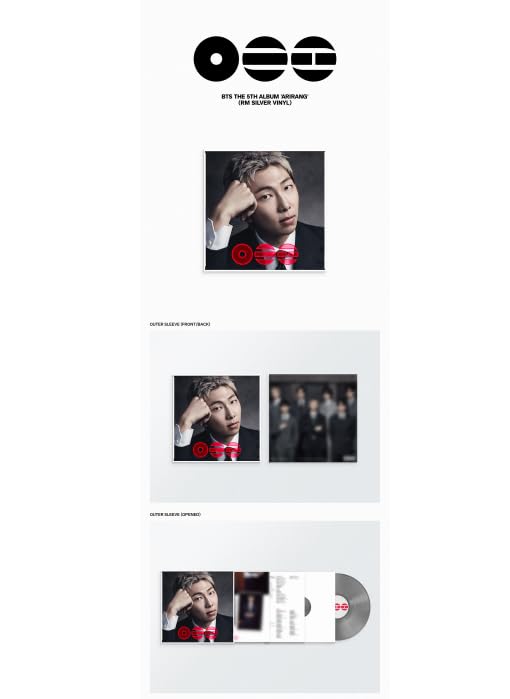 B.T.S ARIRANG [Standard Vinyl Ver.] The 5th Album (RM Silver vinyl