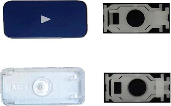 Replacement Right Arrow Keycap Key Scissor Clip Hinge Compatible with MacBook Pro/Air Model A2681 A2941 A2779 A2780 A2991 A2992 A2918 M2 M3 Pro/Max 2022-2023 Right Arrow KeycapDark Blue