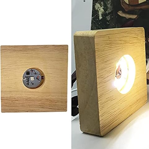 Base lumineuse Kisbeibi en bois Cover