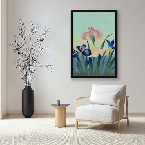 Impression sur toile Iris Ohno Bakufu pour une ambiance zen au bureau - 7