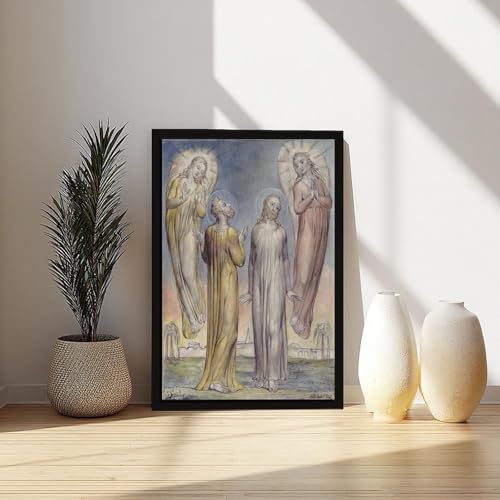 Impression sur toile Andrew, Simon Peter de William Blake de qualité