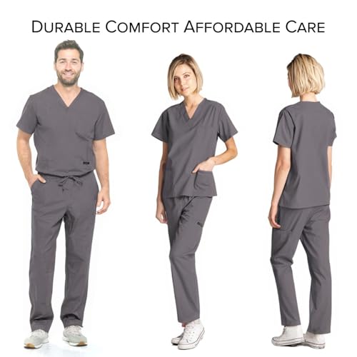 Image of Dagacci Scrubs Medical Uniform Women and Men Scrubs Shirts and Tops