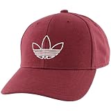 adidas Originals Classic Outline Structured Cap,Collegiate Burgundy,ONE SIZE