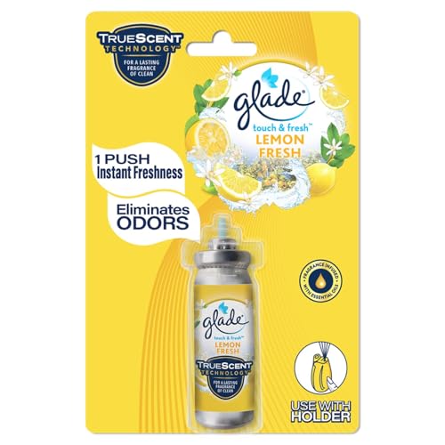 Image of Glade Touch 'N' Fresh Lemon Aerosol Refill (12 Ml), Pack of 1