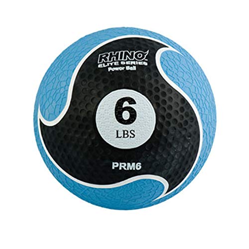Champion Sports 6lb Medicine Ball with Textured Surface
