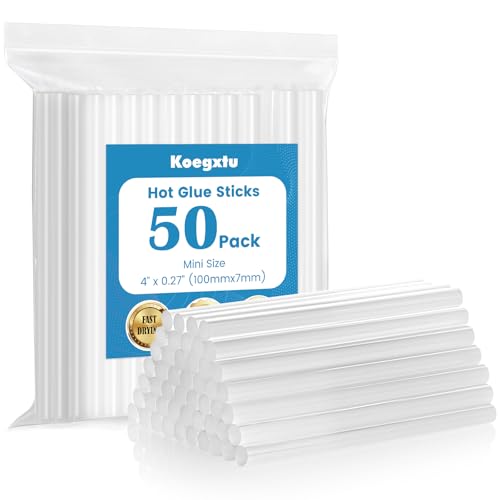 Mini Hot Glue Sticks, 4