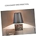HOLIDYOYO 1pc Cloth Art Lamp Cover Clip Bubble Type Lampshade for Floor Table and Wall Lamps Durable Accessory for Various Lighting Fixtures Easy Tool Installation
