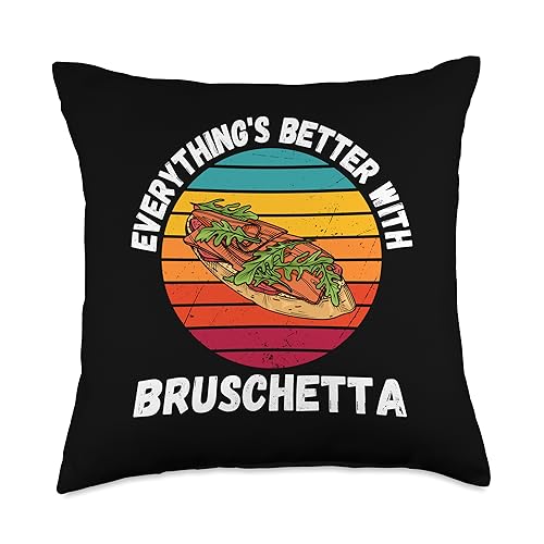 Bruschetta Everything's Better With Bruschetta Vintage Everything's Better with Retro