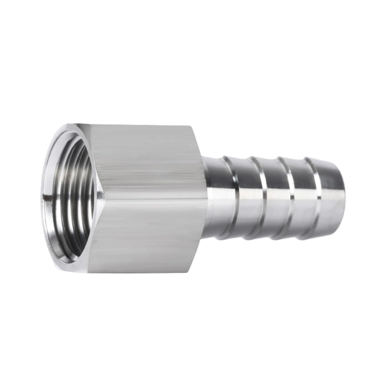 Raccord cannelé mâle en acier inoxydable 304 joint pagode filetage femelle 3/4
