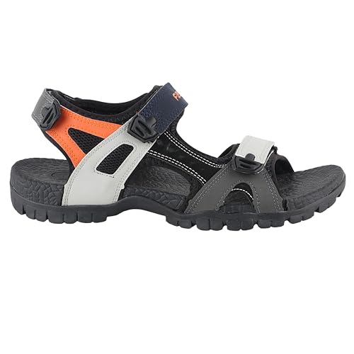 Image of FUEL Sandals & Floaters for Mens & Boys Comfortable & Lightweight Dailywear, Anti-Skid Flexible & Breathable for Running, Walking Stylish Casual Sandal for Outdoor Footwear For Gents (Rambo-01)