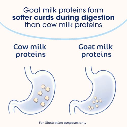 Image of Kabrita Goat Milk-Based Infant Formula Powder, Designed for Gentle Digestion, Gentle Alternative to Cow's Milk, with Iron, DHA, ARA & Prebiotics, for Infants 0-12 Months, Non-GMO, 14 oz (Pack of 12)